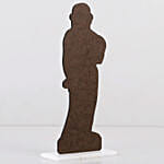 شخصية كاريكتور شارلي شابلن مع صورة قابلة للتعديل