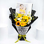 Personalised Flower Bouquet For Father