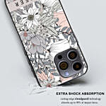 Personalised Iphone 13 Case With Floral Pattern