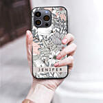 Personalised Iphone 13 Case With Floral Pattern