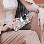 Personalised Iphone 13 Case With Floral Pattern