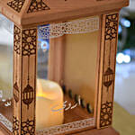 Personalised Wooden ramadan lantern Arabesque