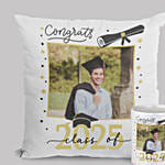 Personalized Graduation Gift Set   Mug and Cushion Combo