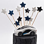 Racing Roadster Delight Red Velvet Cake