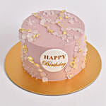 Pink Blossom Celebration Marble Cake