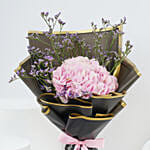 Pink Hydrangea Bouquet With Teddy