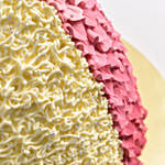 Pink Princess Vanilla Cake