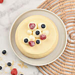 Plain Baked Cheese Cake 4 Portion