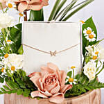 Police Butterfly Bracelet Gift Tray For Her