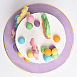 Pop It Puzzle Marble Cake