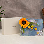 Premium Box Of Pen And Blue Wallet By Cerruti