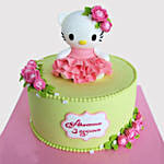 Pretty Hello Kitty Red Velvet Cake