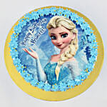 Princess Elsa Birthday Vanilla Cake One kg