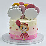 Princess in Wonder Land Marble Cake