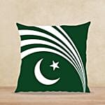 Printed Cushion Pakistan Flag