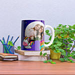 مج بنفسجي بطابع شخصي | هدية عيد ميلاد