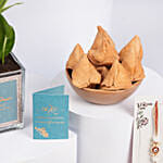 Rakhi Combo for Nature and Food Lover Bhai