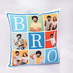 Rakhi Special Bro Cushion and Coffee Mug Combo