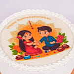 Raksha Bandhan Special Half Kg Chocolate Cake