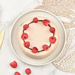 Raspberry Baked Cheese Cake 8 Portion