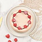Raspberry Baked Cheese Cake 8 Portion