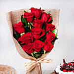 Red Roses Surprise Combo