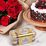 Red Roses Surprise Combo