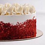 Red Velvet Photo Cake For Birthday 1.5 kg
