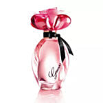 Red Velvet Photo Cake For Birthday With Guess girl Perfume