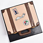 Red Velvet Suitcase Cake