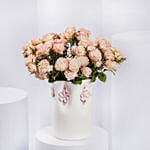 Rose Charming Flow In Premium Vase