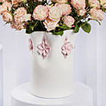 Rose Charming Flow In Premium Vase