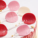 Rose Cheese Cake 4 Portion