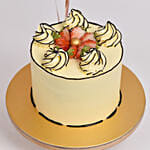 Roses Affection Cake and Balloons