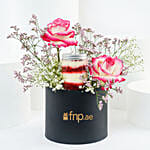 Roses And Jar Cake Box