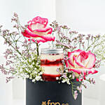 Roses And Jar Cake Box