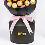 Roses And Rochers Birthday Bouquet