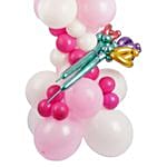 تنسيق وردي لعيد ميلادها