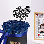 Royal Dad Blooms Box With Frame