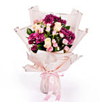 Royal Peach And Purple Charm