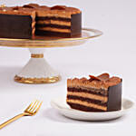 Salted Caramel And Chocolate Cake 4 Portion
