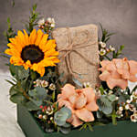 Samsung Galaxy S24 128 GB Cobalt Violet With Flowers