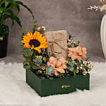 Samsung Galaxy S24 256 GB Marble Gray With Flowers