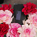 Samsung Galaxy S24 Plus 256 GB Cobalt Violet With Flowers