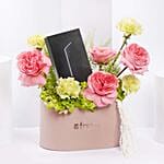 Samsung Galaxy S25 Plus 256 Gb Silvershadow With Flowers