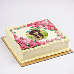 Scarlet Dream Red Velvet Photo Cake