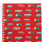 دفتر ملاحظات ثيم باص المدرسة