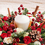 Season Brightness Floral Centerpiece