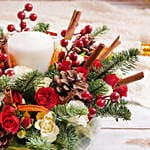 Season Brightness Floral Centerpiece