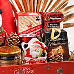 Seasons Greeting With Snowman